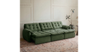 Tiffany Extendable Fabric Sofa, 2-3 & 4-5 Seater