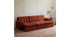 Tiffany Extendable Fabric Sofa, 2-3 & 4-5 Seater
