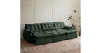 Tiffany Extendable Fabric Sofa, 2-3 & 4-5 Seater