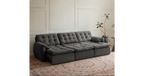 Tiffany Extendable Fabric Sofa, 2-3 & 4-5 Seater