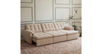 Tiffany Extendable Fabric Sofa, 2-3 & 4-5 Seater