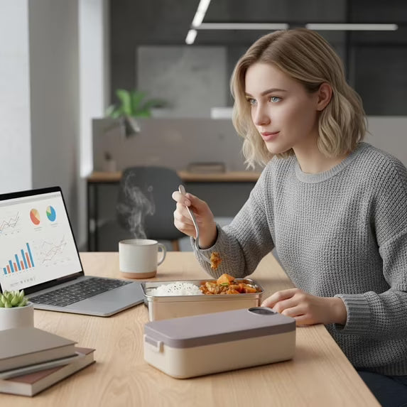 Rechargeable Self-Heating Lunch Box
