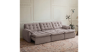Tiffany Extendable Fabric Sofa, 2-3 & 4-5 Seater
