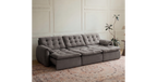 Tiffany Extendable Fabric Sofa, 2-3 & 4-5 Seater