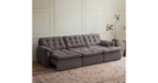 Tiffany Extendable Fabric Sofa, 2-3 & 4-5 Seater