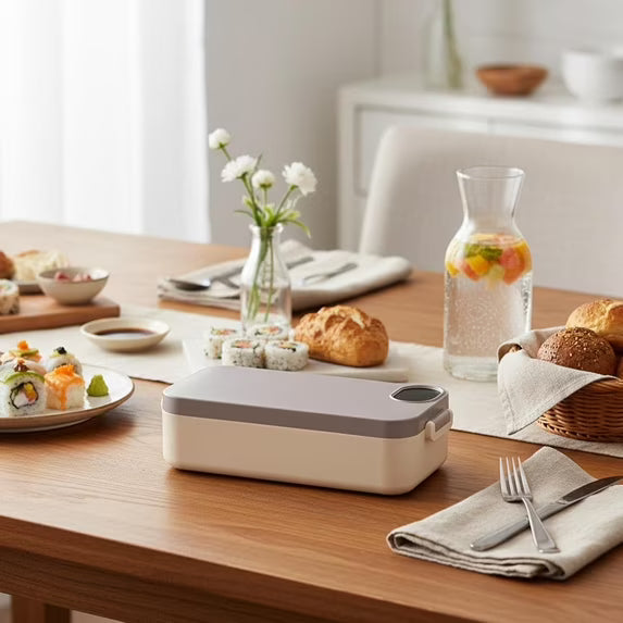 Rechargeable Self-Heating Lunch Box