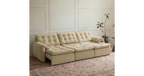Tiffany Extendable Fabric Sofa, 2-3 & 4-5 Seater