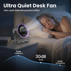 Heatwave Essential™ Portable Cooling Desk Fan