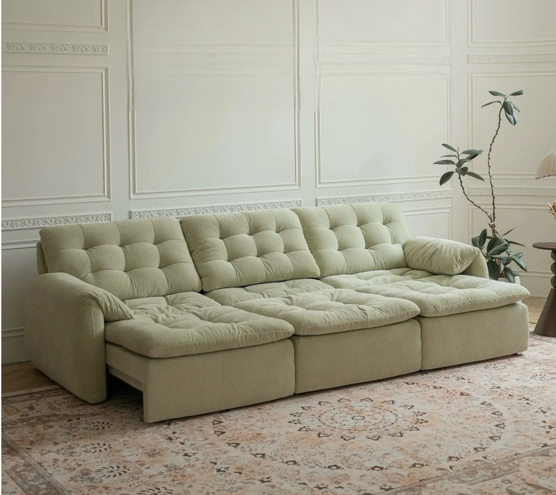 Tiffany Extendable Fabric Sofa, 2-3 & 4-5 Seater