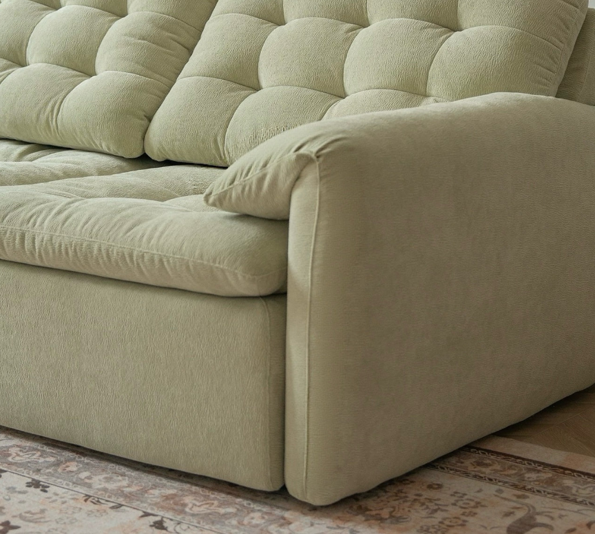 Tiffany Extendable Fabric Sofa, 2-3 & 4-5 Seater
