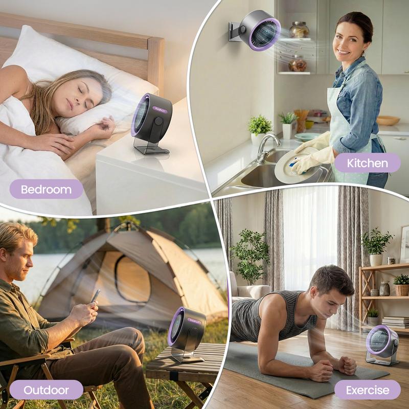 Heatwave Essential™ Portable Cooling Desk Fan